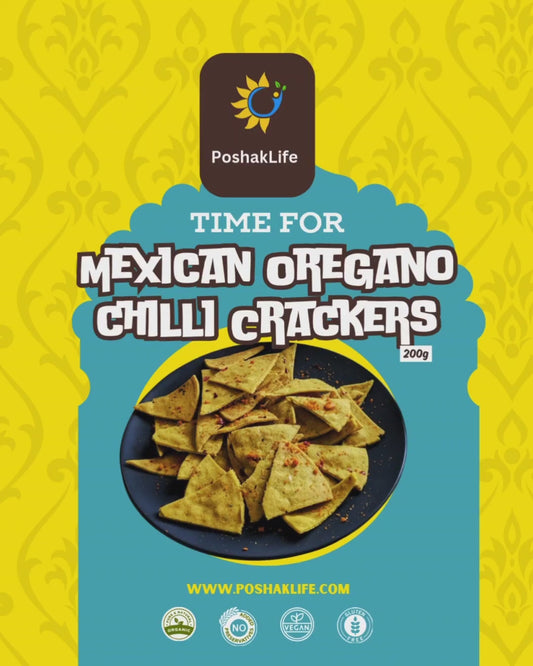 Mexican Oregano Chilli Crackers
