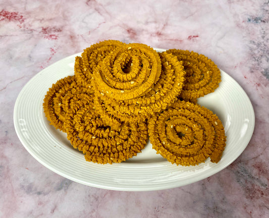 Zero-Oil Chakli / Murukku (gluten free)