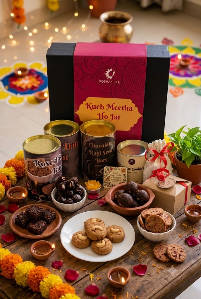 Kuch Mitha Ho Jaye Diwali Gift Hamper - Gluten - Free