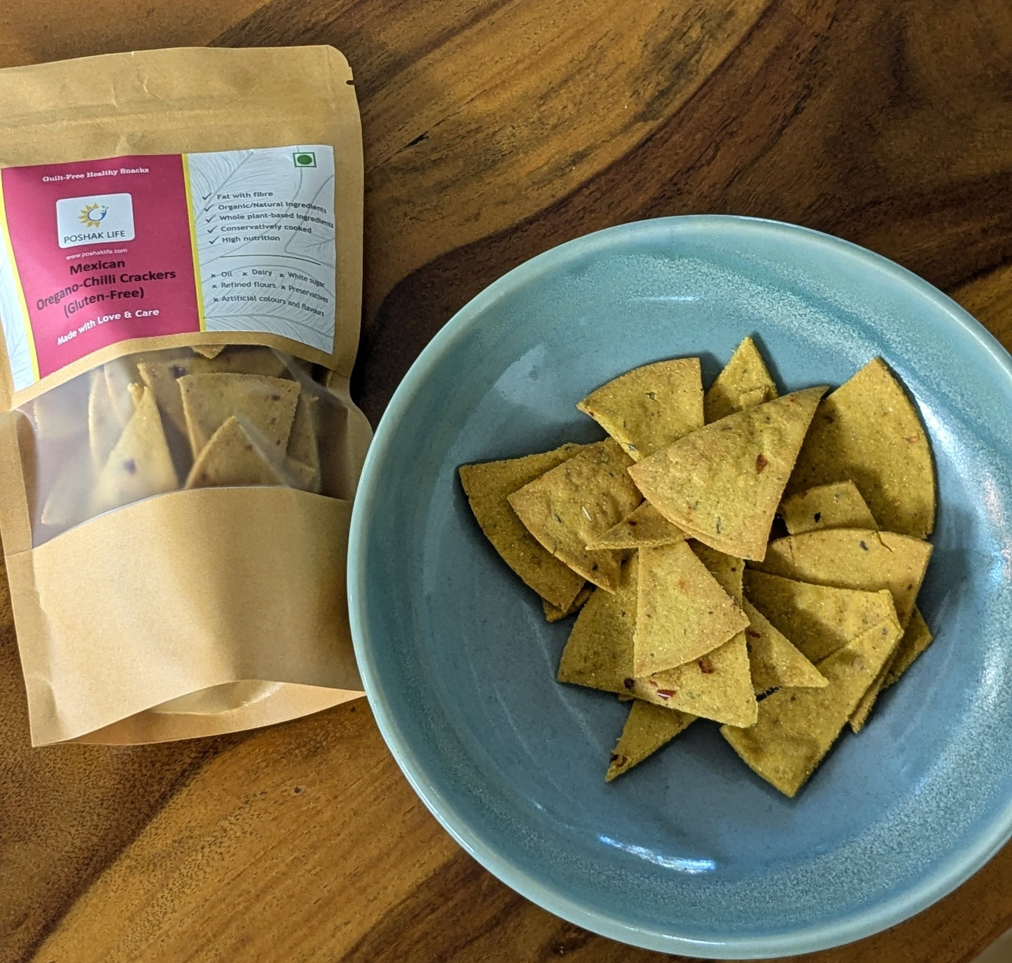 Mexican Oregano Chilli Crackers