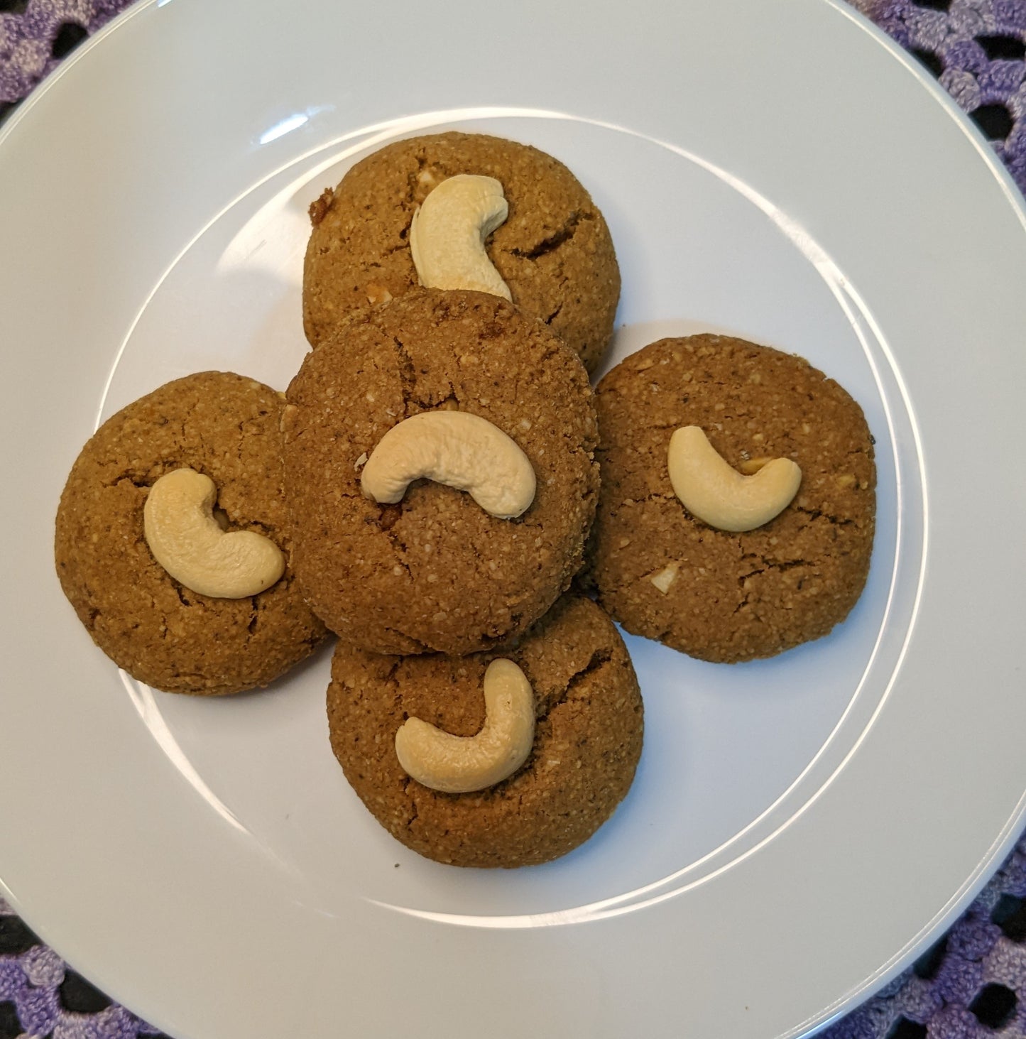 Cashew Cookies (Gluten-free)