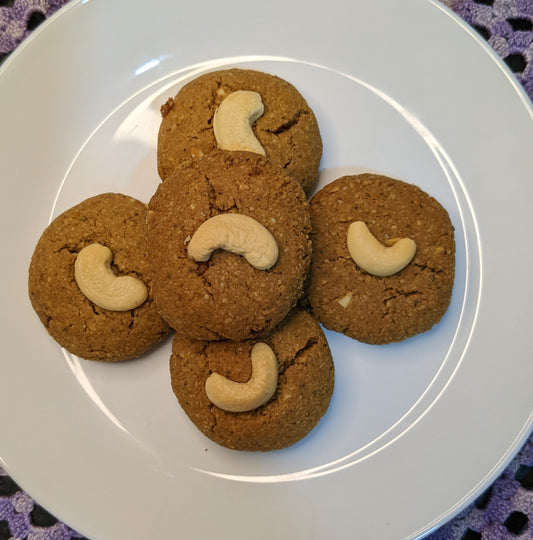 Cashew Cookies (Gluten-free)